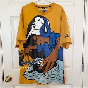 Vintage Raw Blue ABR Y2K DJ Hip Hop